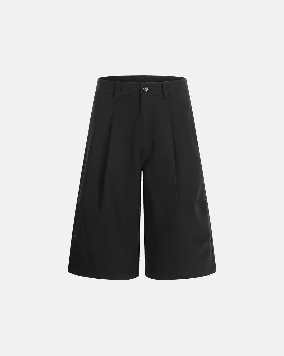 Pleated Cinch Back Tailored Shorts | Inflation Streetwear