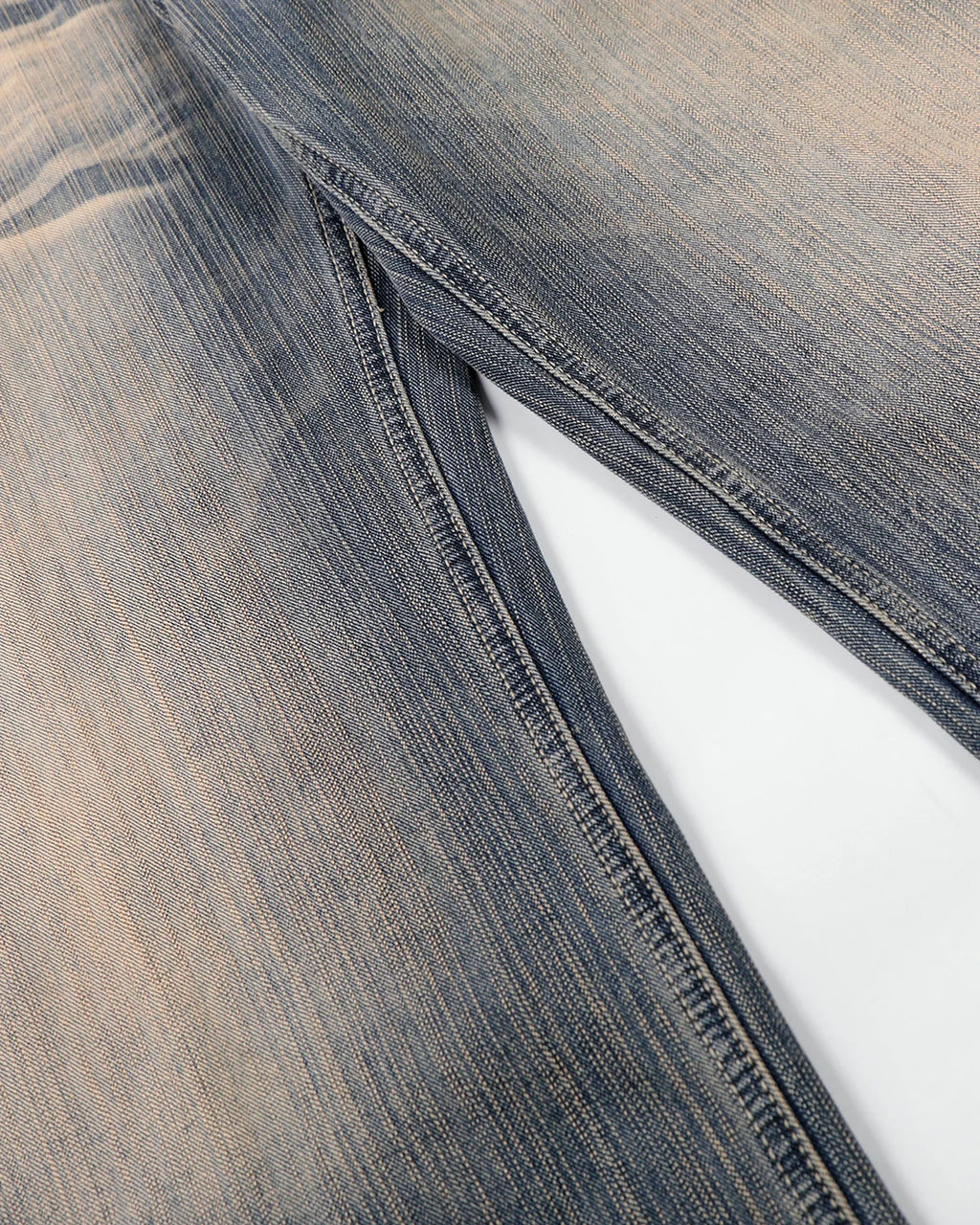 Bamboo Weave Dirty Wash Barrel Jeans | Inflation Streetwear