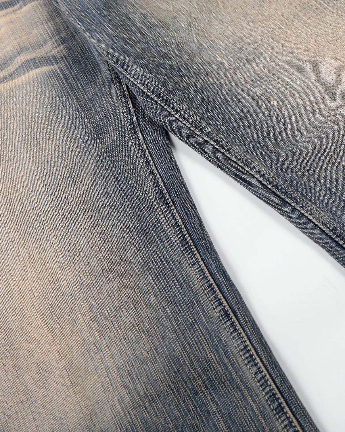Bamboo Weave Dirty Wash Barrel Jeans | Inflation Streetwear