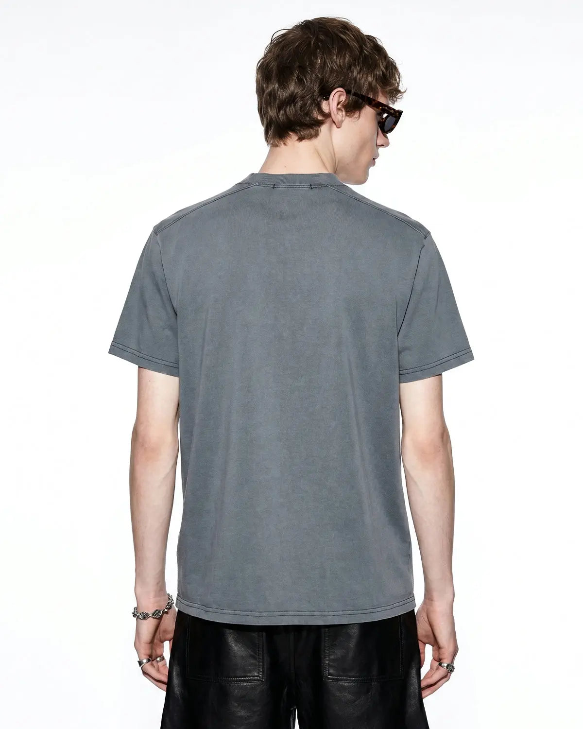 Distressed Spray Wash Graphic T-Shirt | Inflation Streetwear