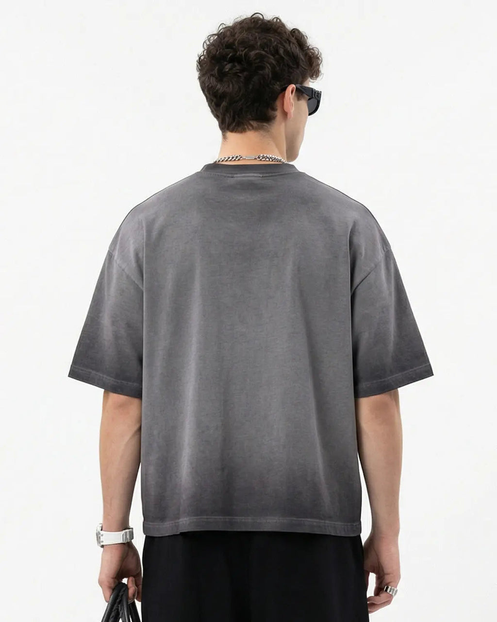 Monkey Washed Dyed Fade Boxy T-Shirt | Inflation Streetwear