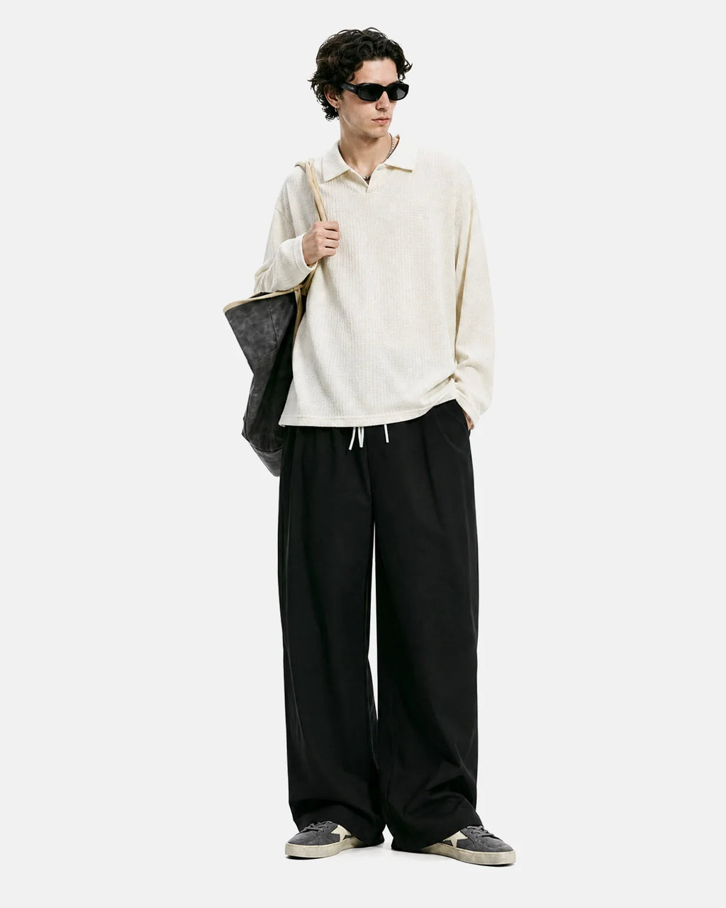 AirFlow Cooling Wide-Leg Pants | Infaltion TECHLATION™