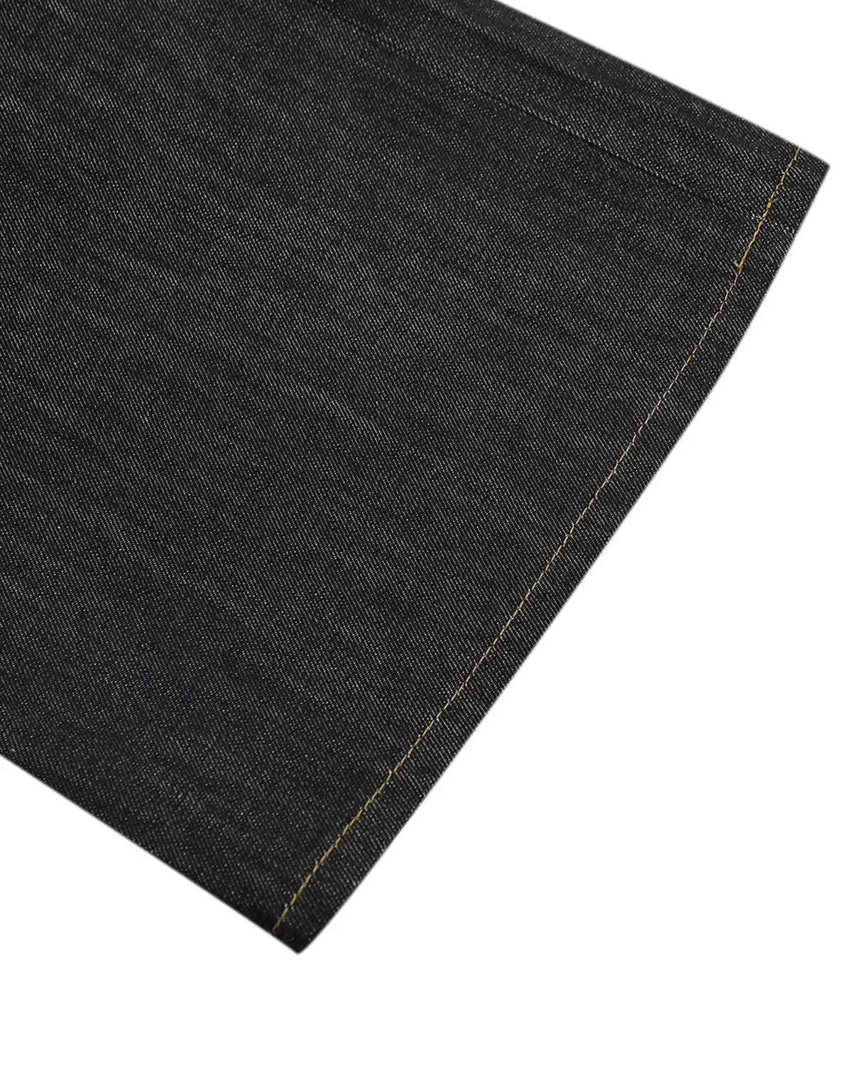 Cinch Back Raw Wide Leg Baggy Jeans | Inflation Streetwear