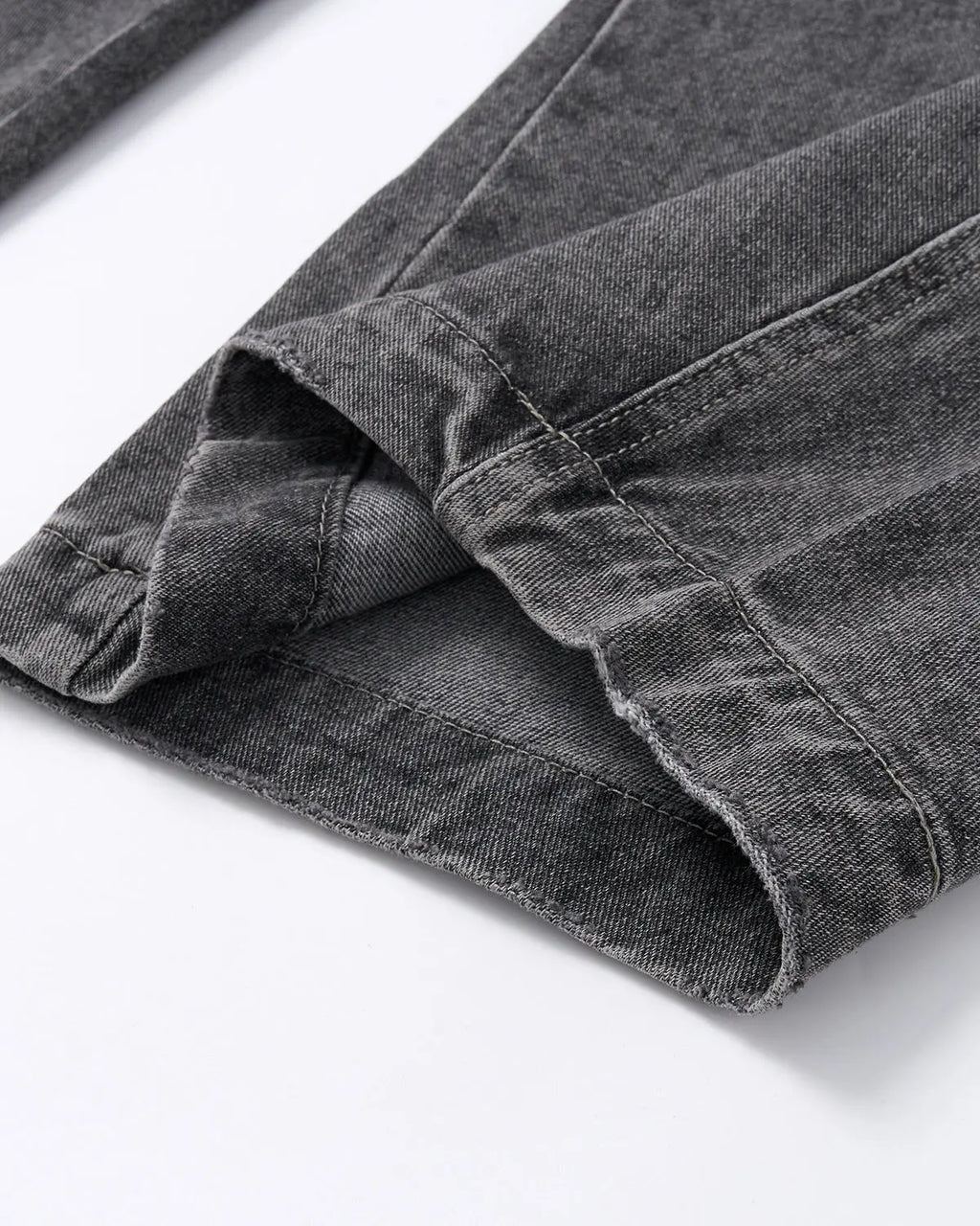 Script Graphic Washed Barrel Jeans | Inflation Streetwear