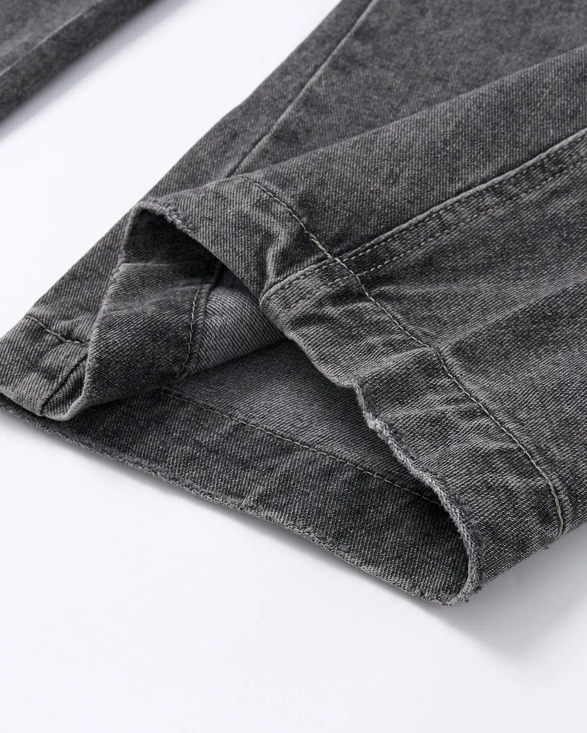 Script Graphic Washed Barrel Jeans | Inflation Streetwear