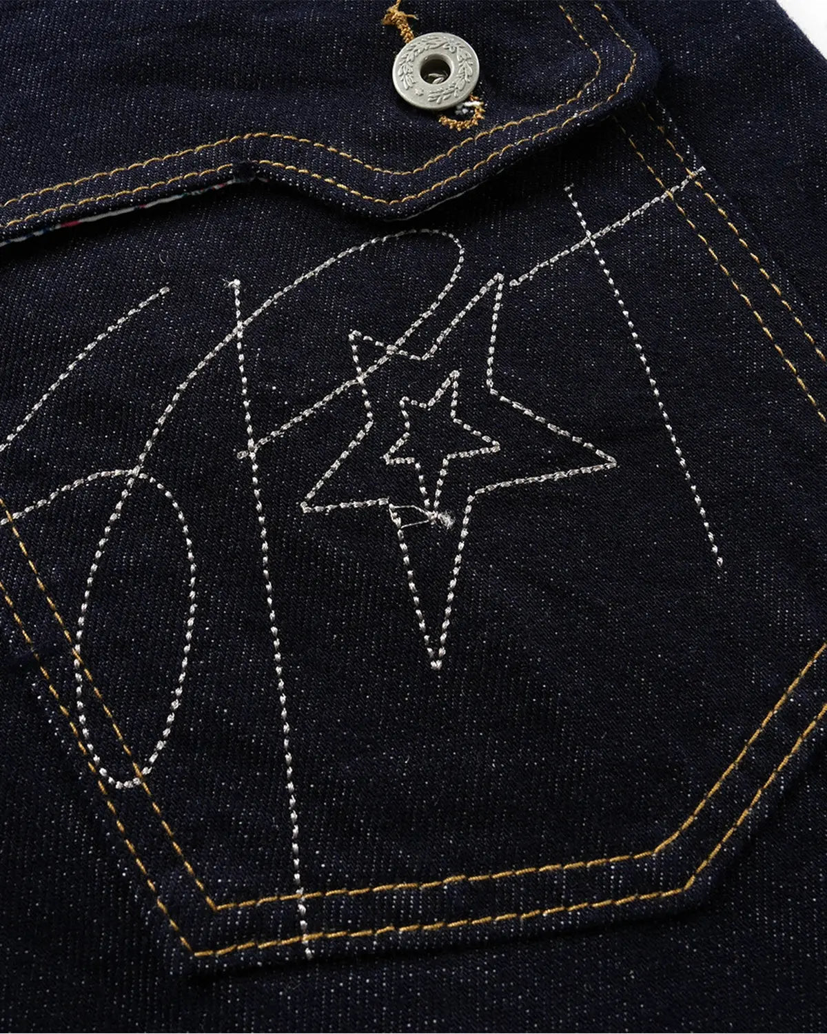 Selvedge Buckle Baggy Jeans | Inflation Streetwear
