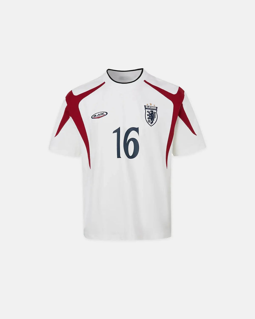 Retro Color Block Embroidered Jersey T-Shirt | Inflation Streetwear