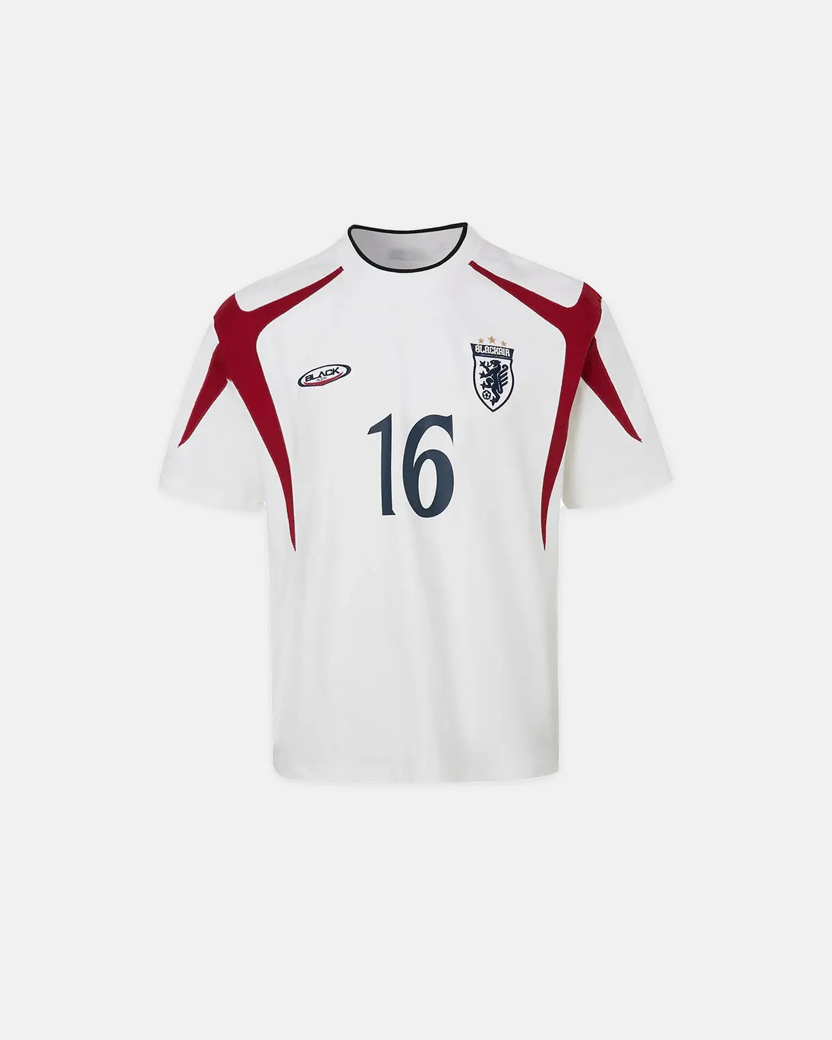 Retro Color Block Embroidered Jersey T-Shirt | Inflation Streetwear