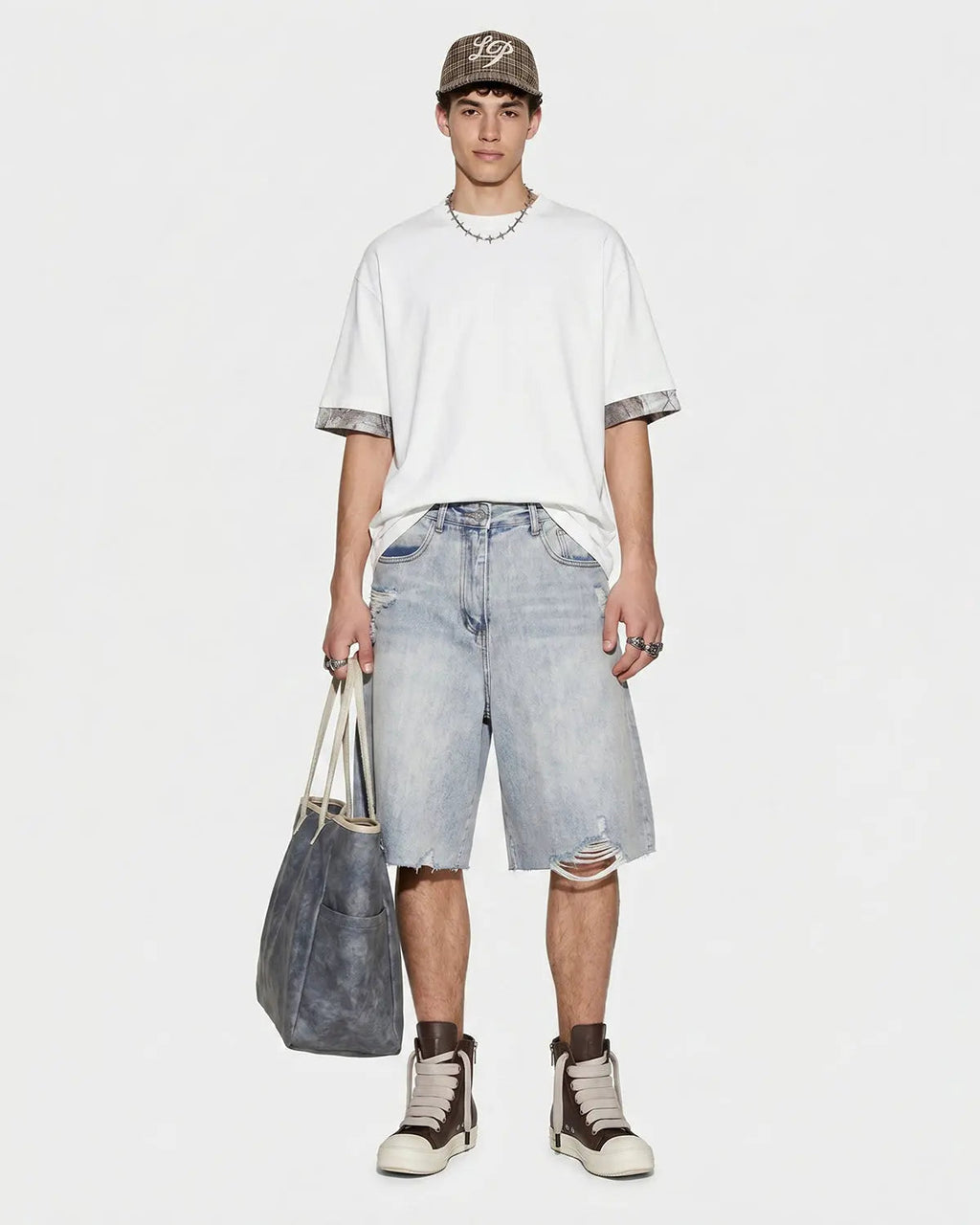 Adjustable Waist Baggy Jorts | Inflation Streetwear