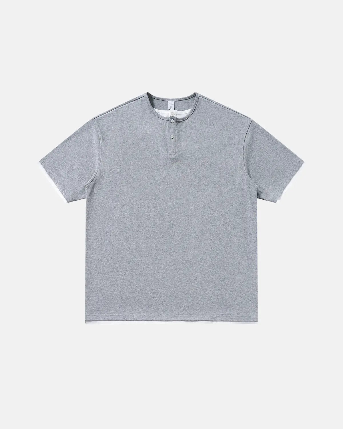 Old Money Layered Henley T-Shirt | Inflation Streetwear