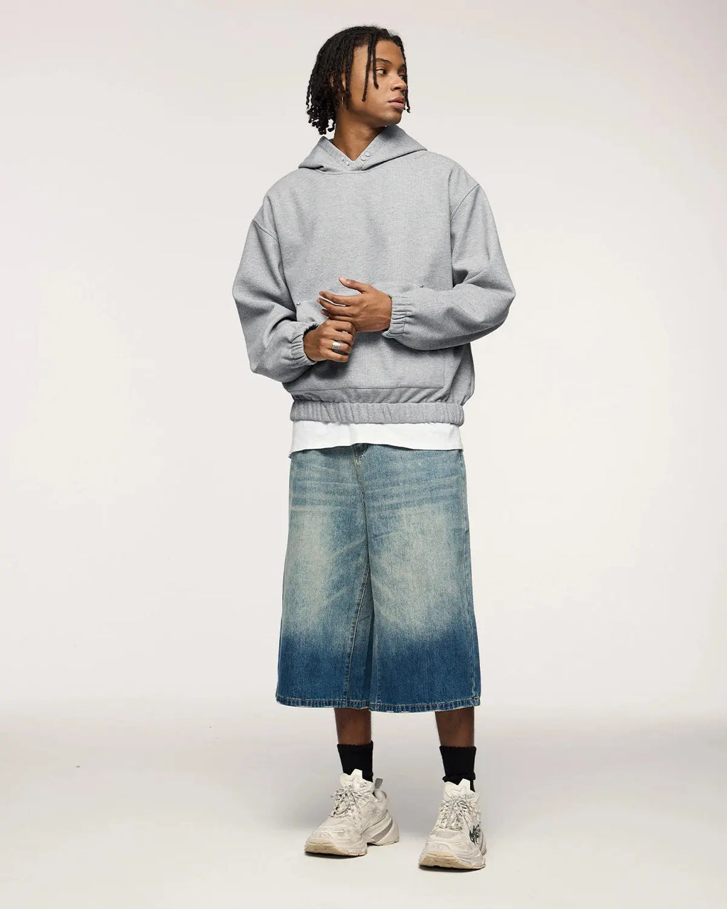 Boxy Cropped Hoodies | Inflation Streetwear