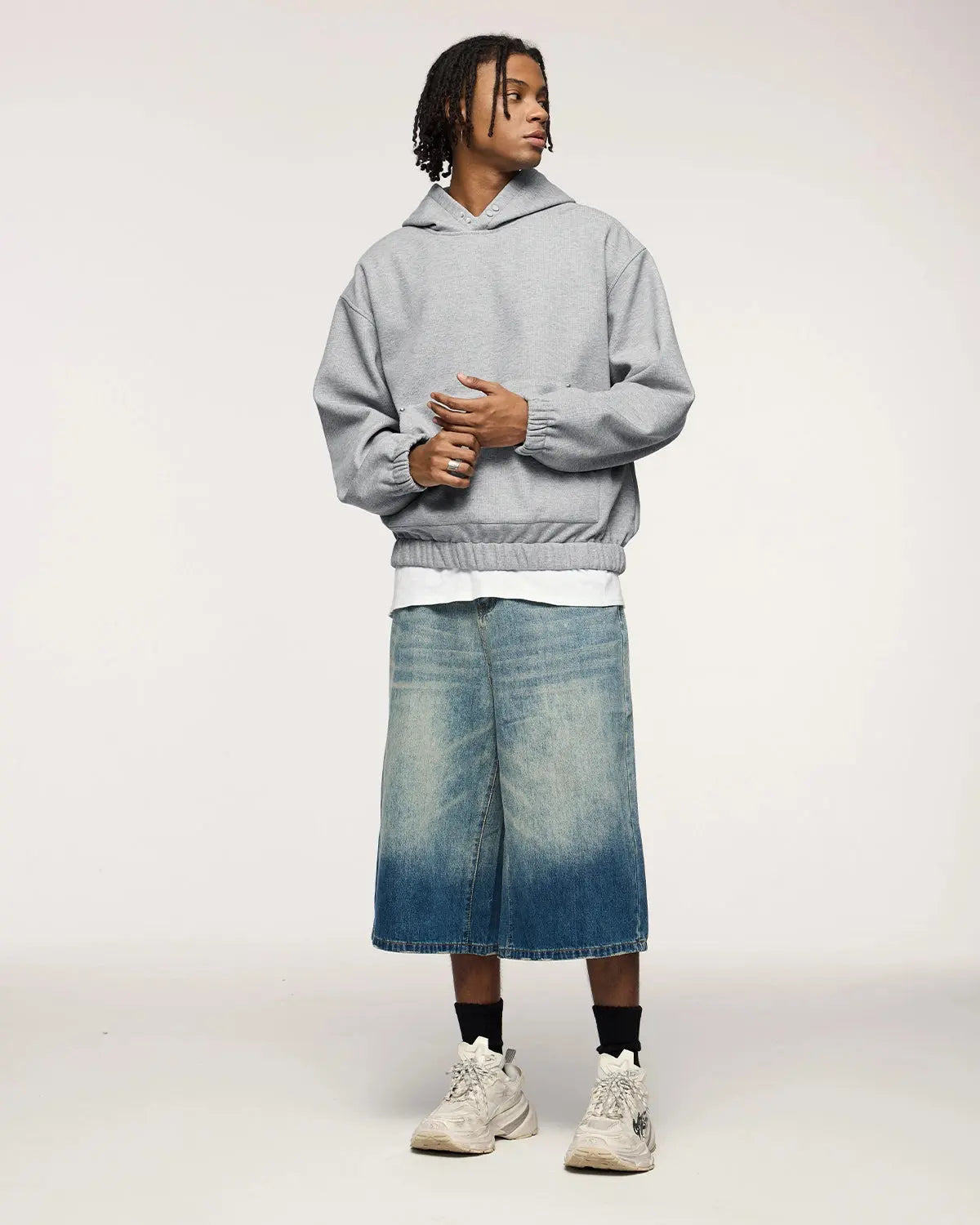 Boxy Cropped Hoodies | Inflation Streetwear