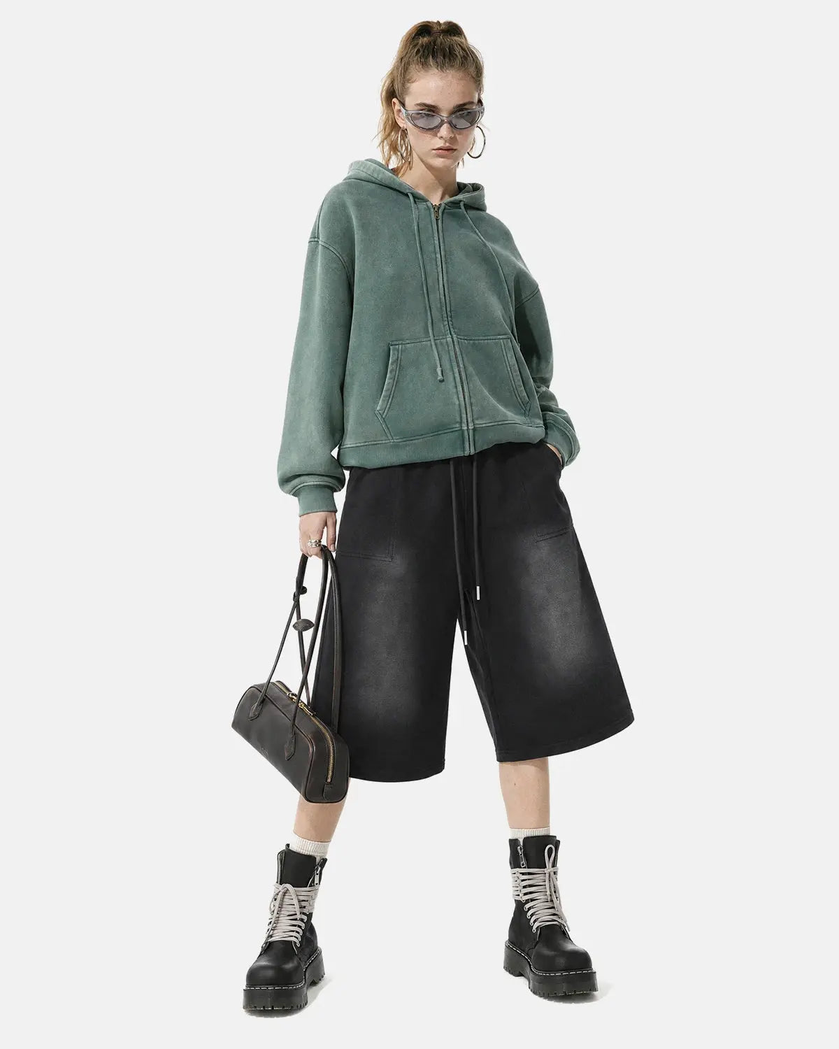Monkey Washed Sweat Shorts | Inflation Streetwear