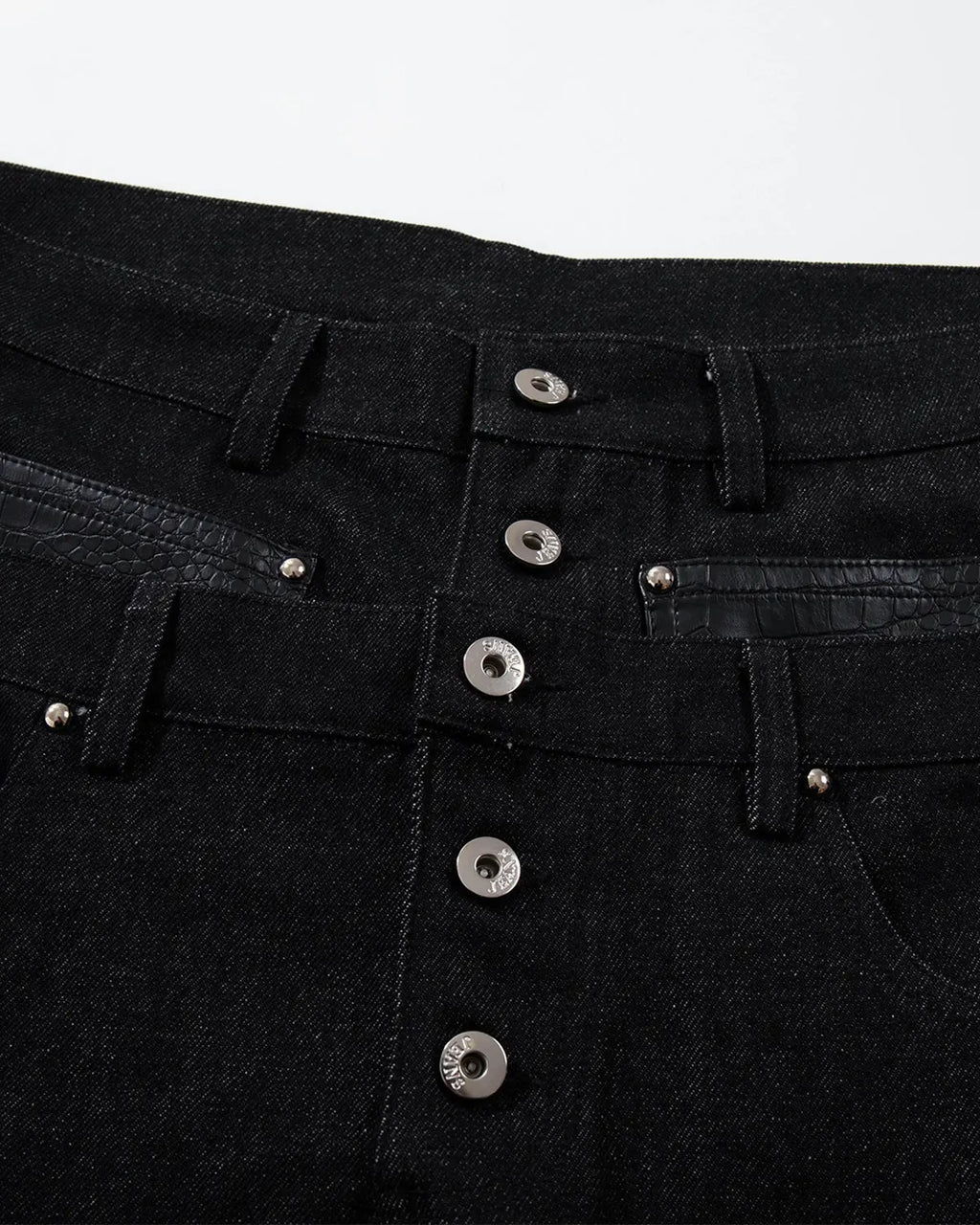 Double Wasit Raw Super Baggy Jeans | Inflation Streetwear