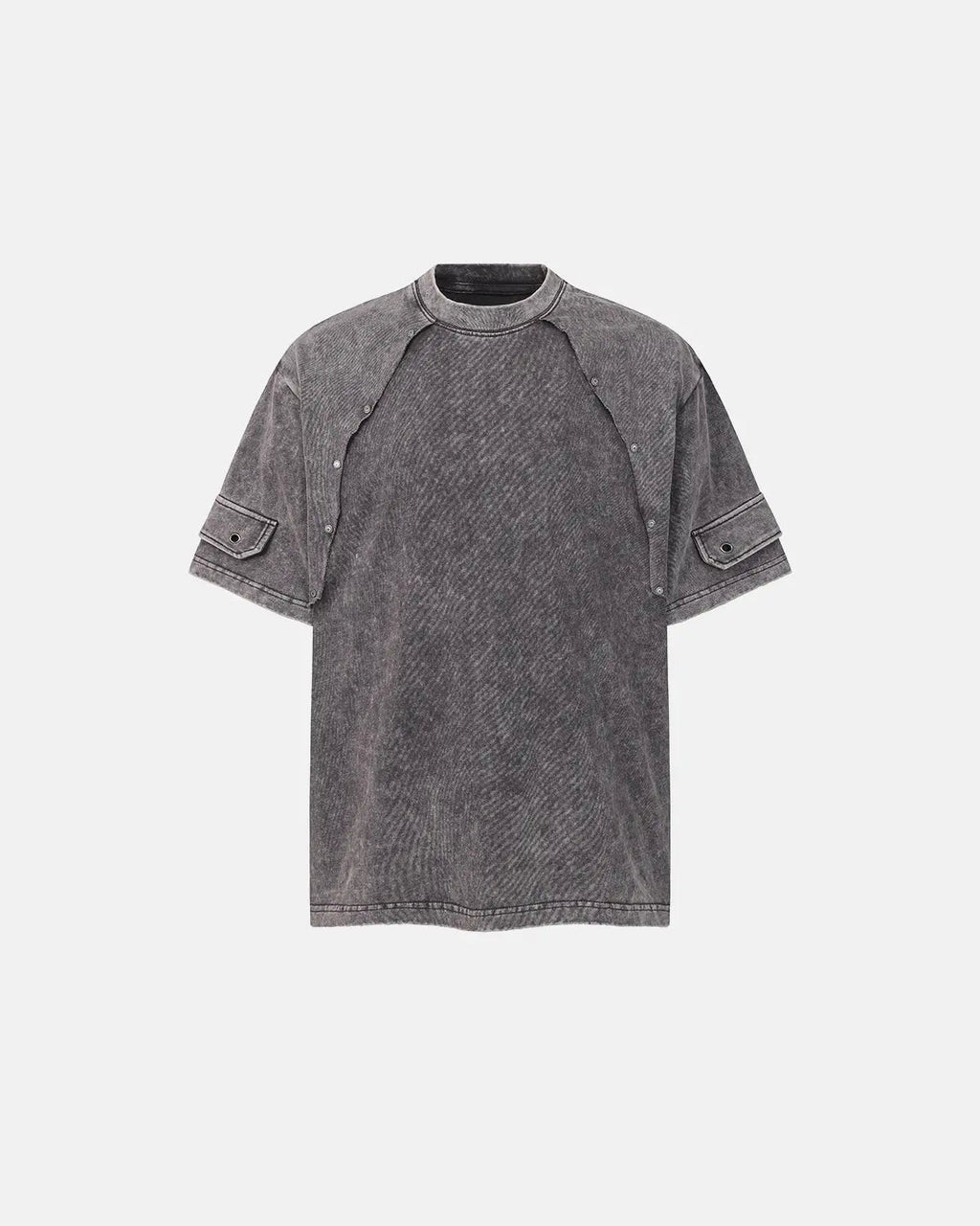 Deconstructed Washed Oversized T-Shirt | Inflation Streetwear