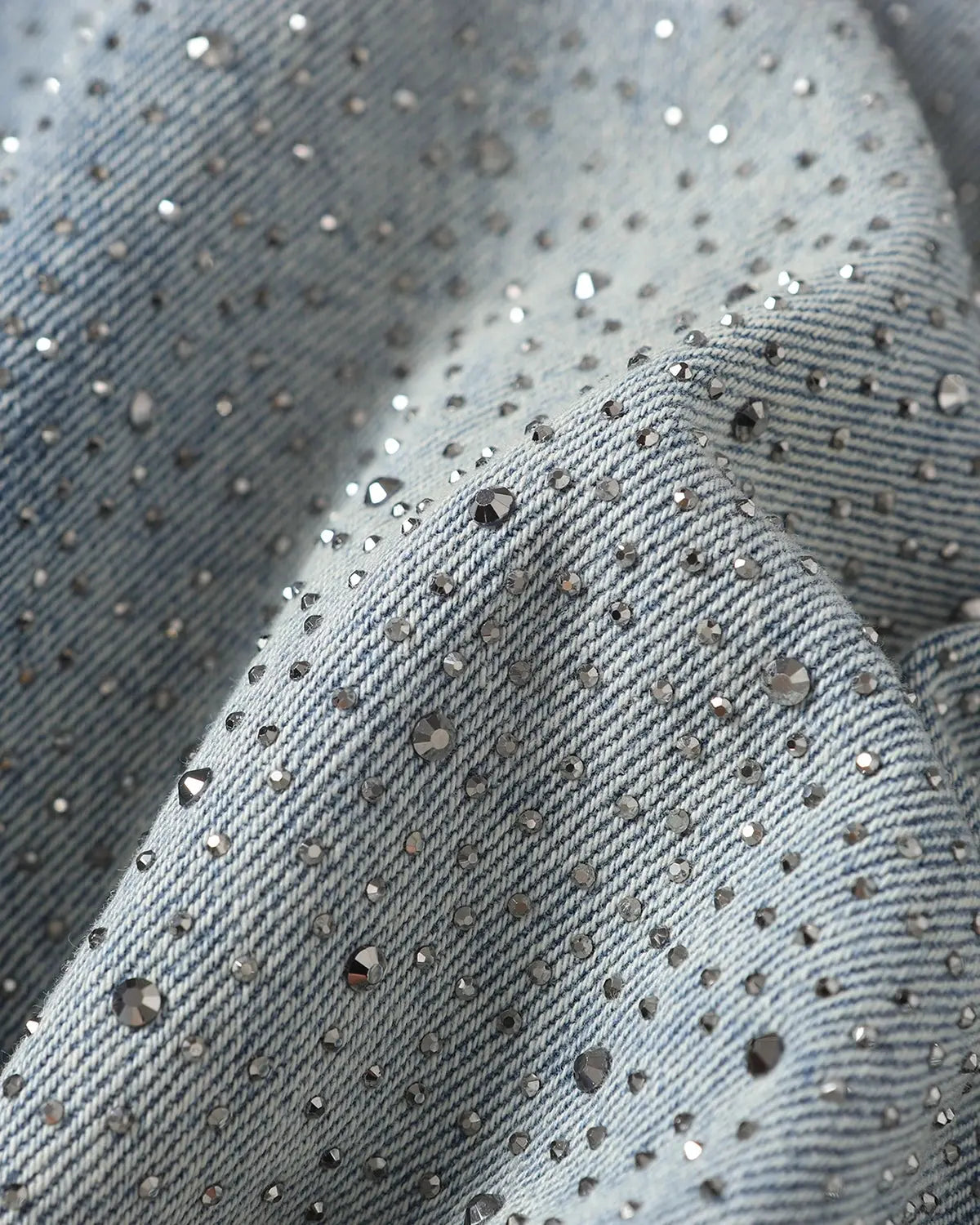 Rhinestone Baggy Barrel Jeans | Inflation Streetwear