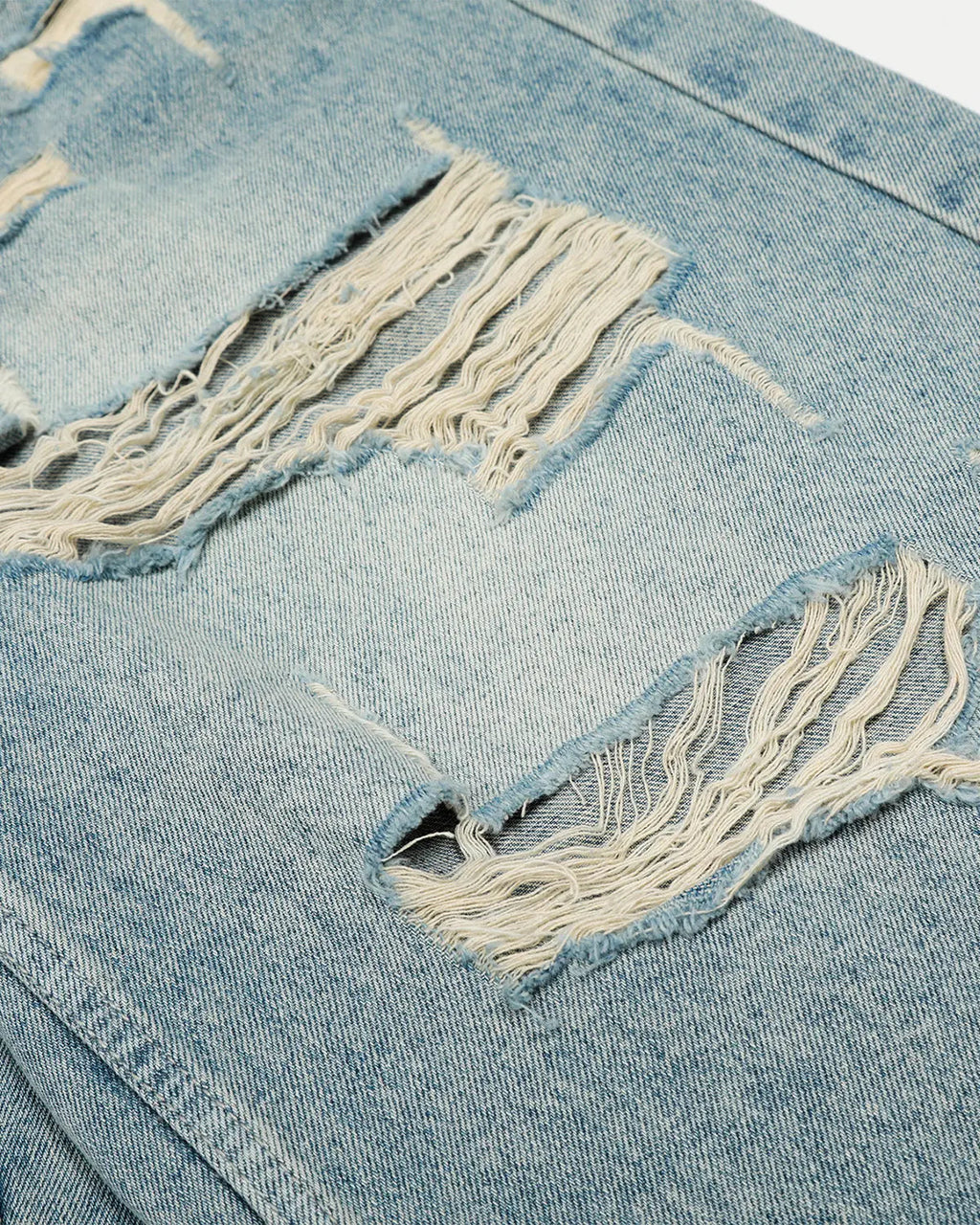 Distressed Longline Jorts | Inflation Streetwear
