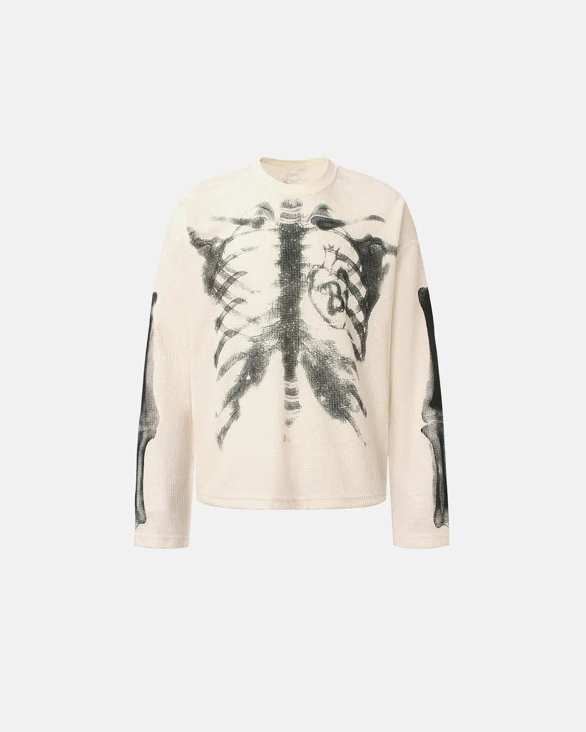 Skeleton Graphic Washed Long Sleeve | Inflation Streetwear