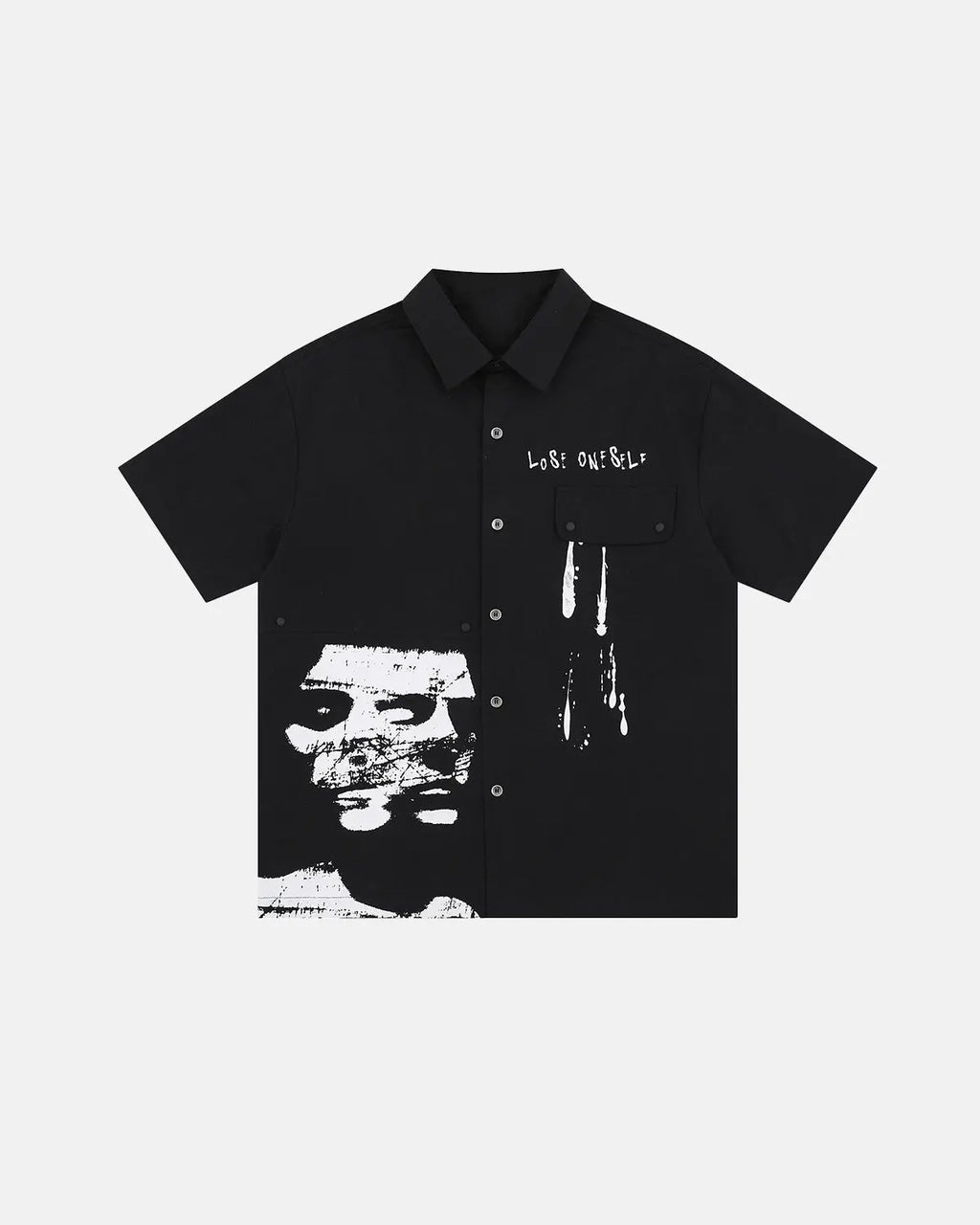 Abstract Graphic Printing Shirts | Inflation Streetwear