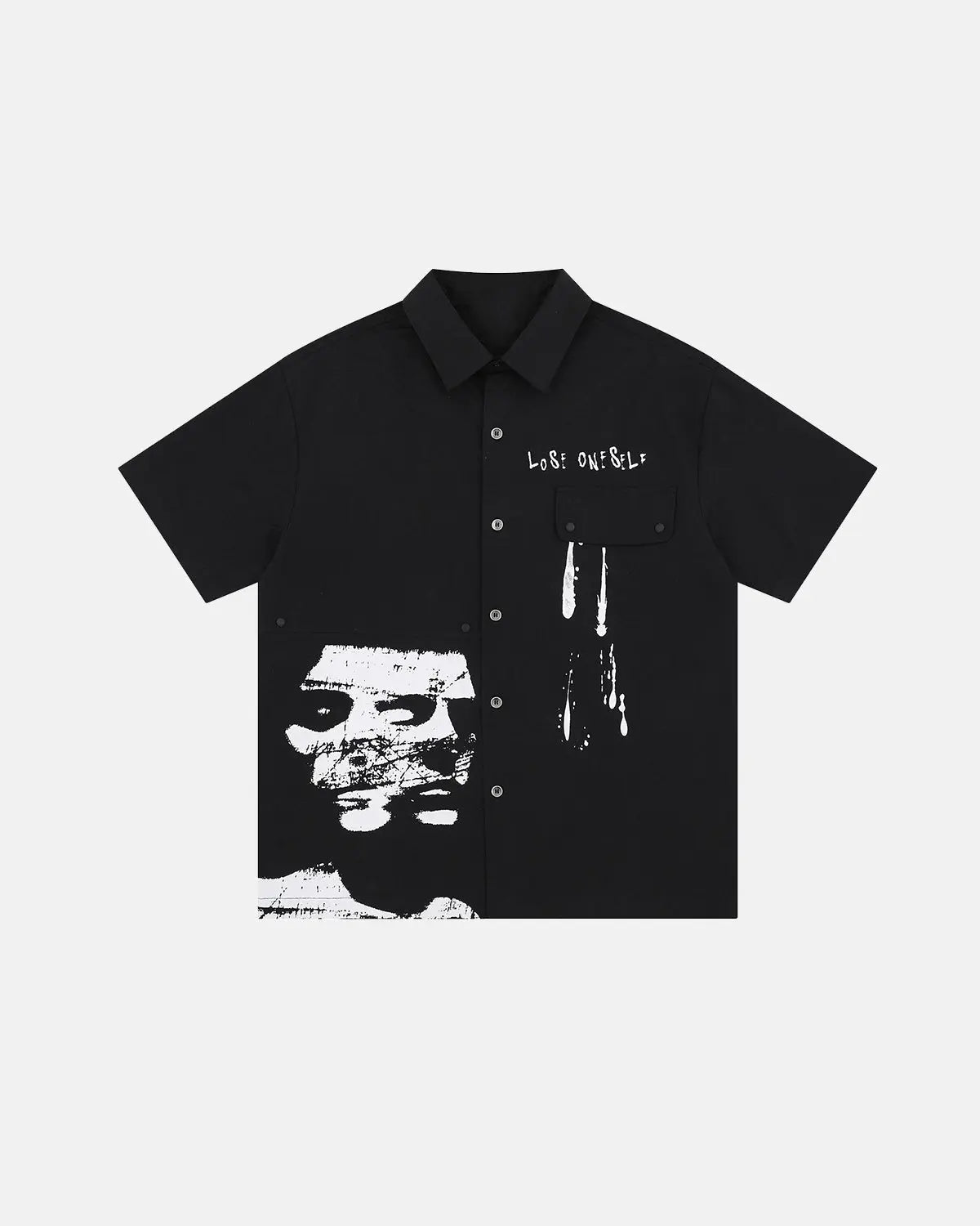 Abstract Graphic Printing Shirts | Inflation Streetwear