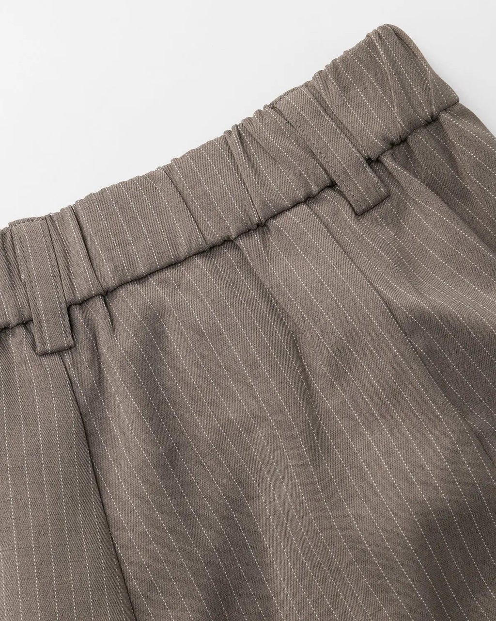 Pinstripe Pleated Tailored Shorts | Inflation Streetwear