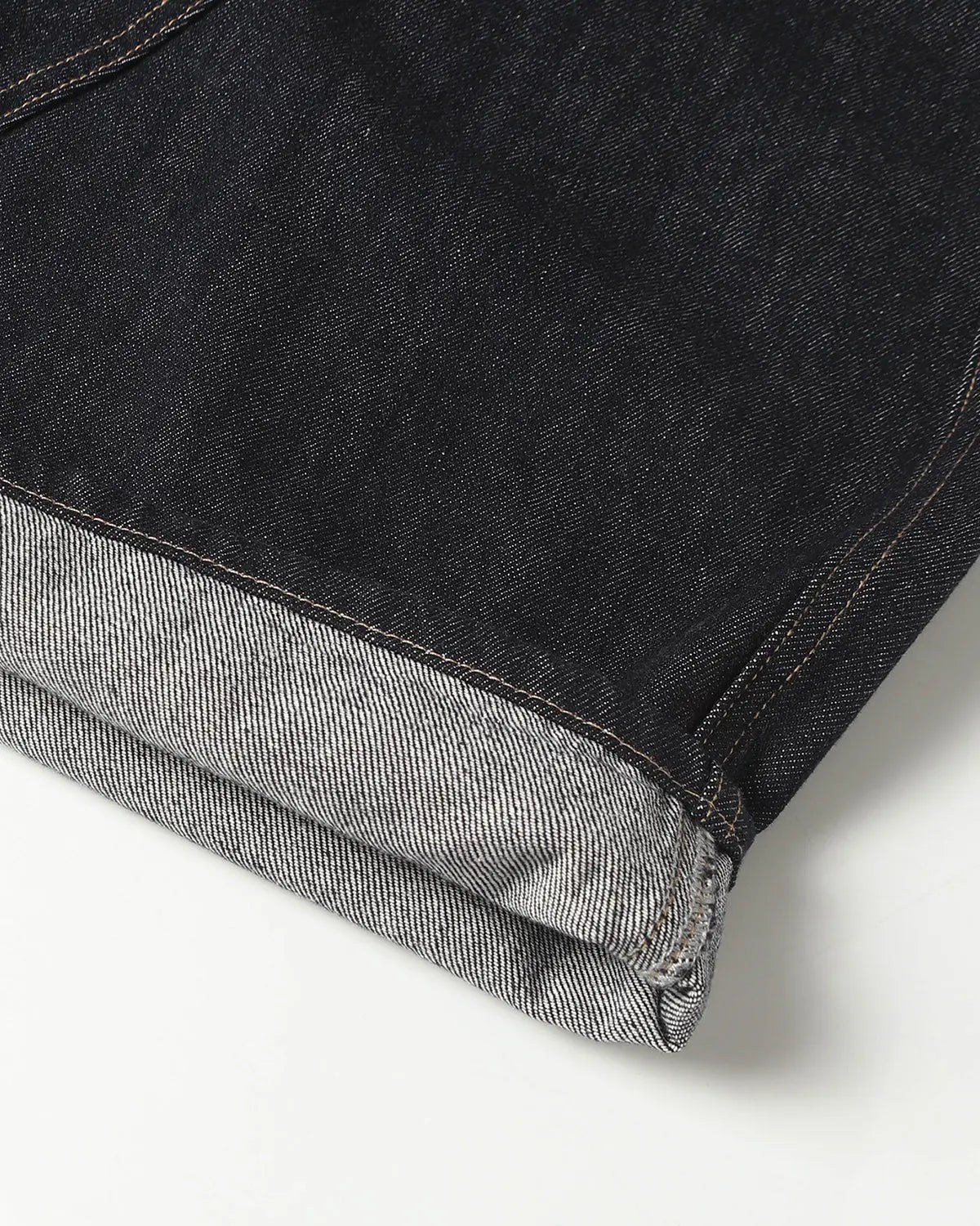 Deconstructed Scimitar Denim Longline Jorts | Inflation Streetwear