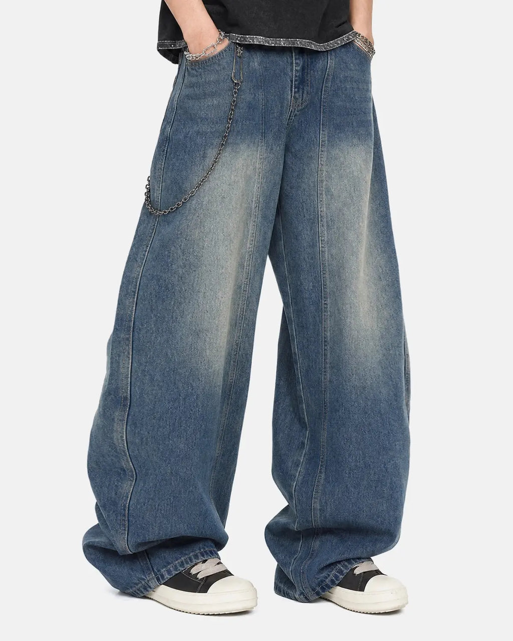 Deconstructed Barrel Jeans | Inflation Streetwear