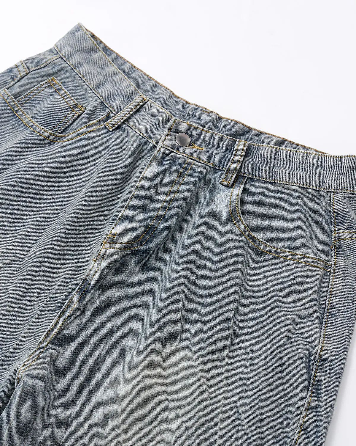 Textured Washed Longline Jorts | Inflation Streetwear