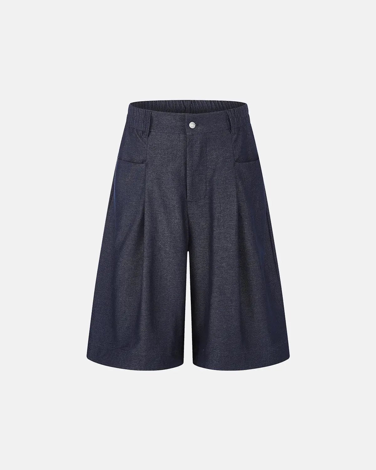 Pleated Wide-Leg Tailored Shorts | Inflation Streetwear
