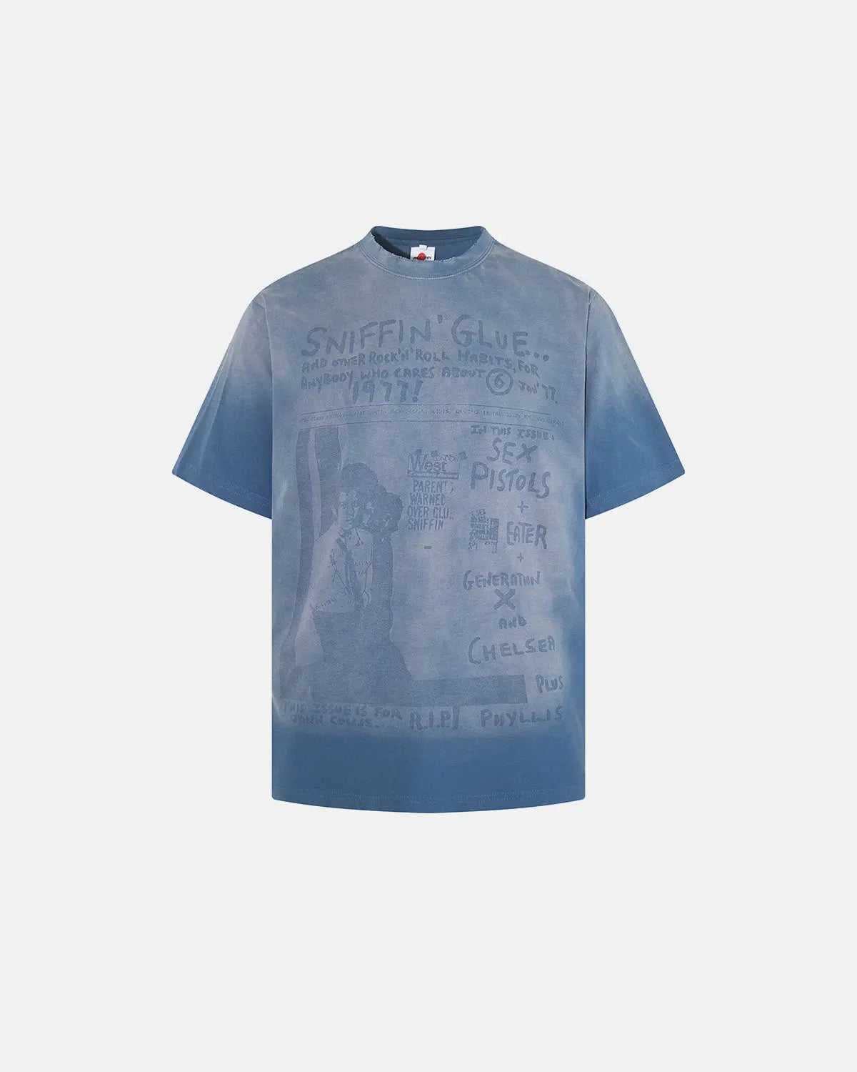 Retro Graphic Faded Washed T-Shirt | Inflation Streetwear