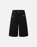 Back Buckle Longline Casual Shorts | Inflation Streetwear