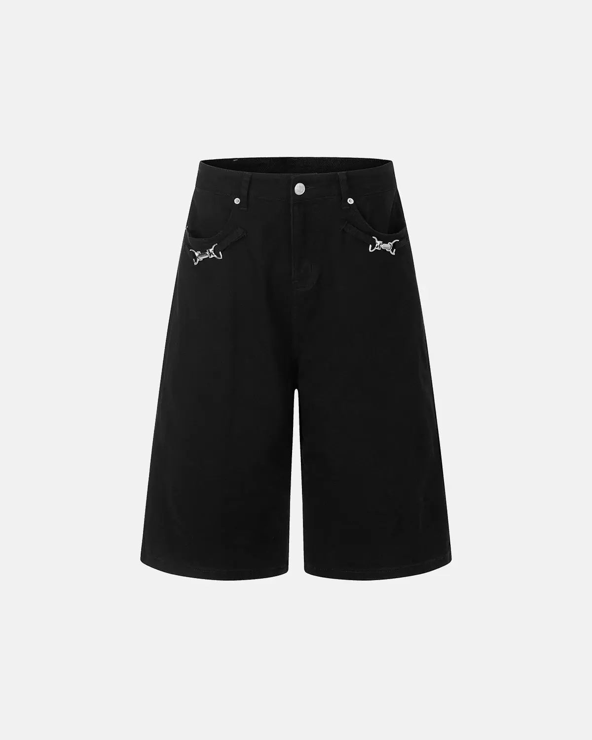 Back Buckle Longline Casual Shorts | Inflation Streetwear