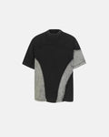 Patchwork Washed Boxy Cropped T-Shirt | Inflation Streetwear