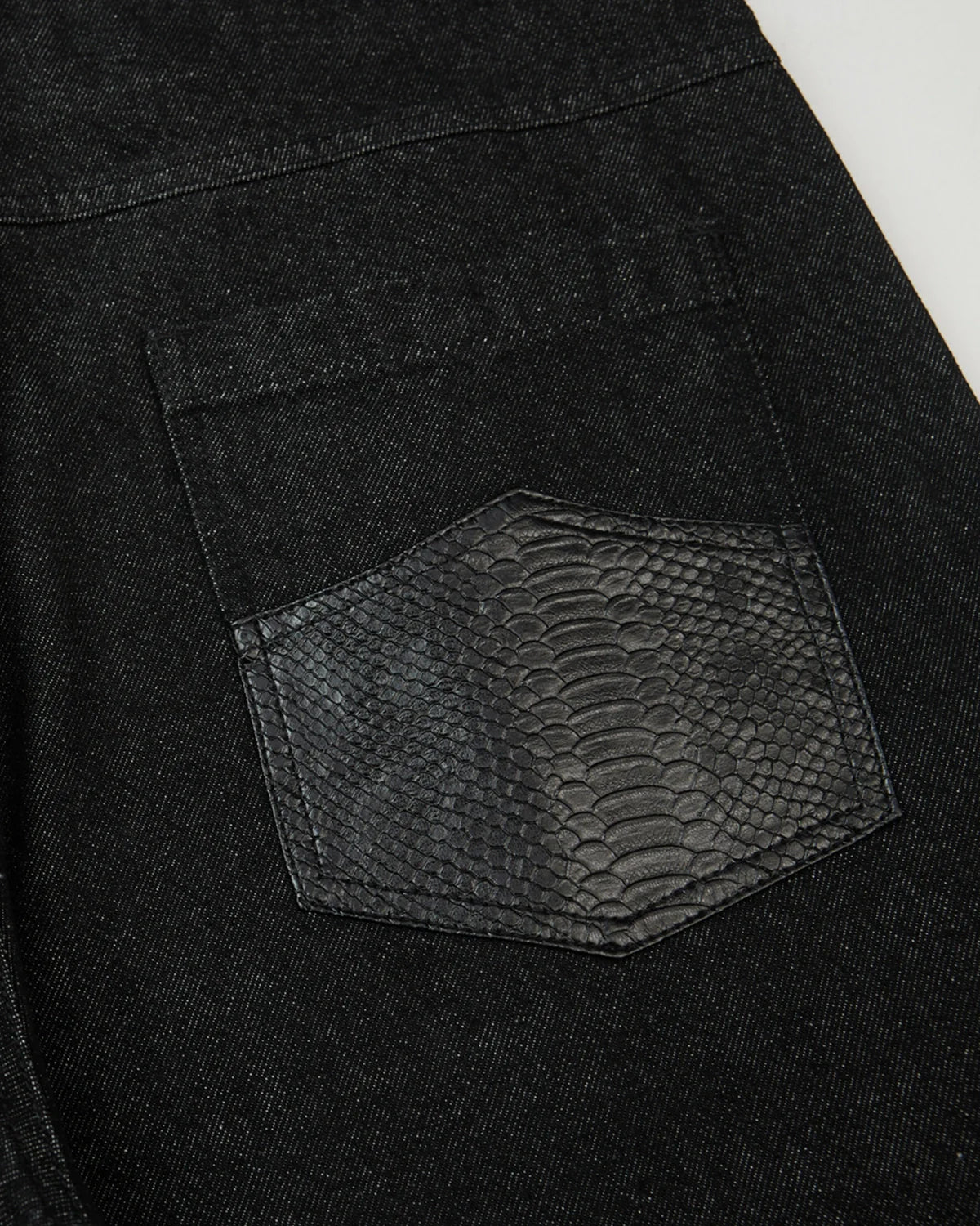 Black Baggy Long Jorts | Inflation Streetwear