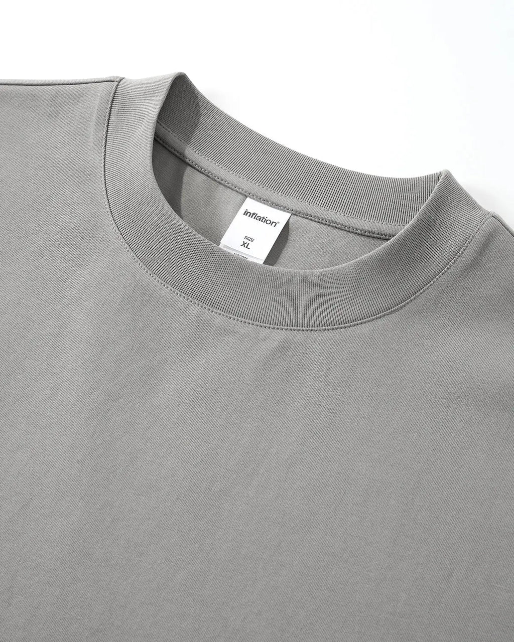 Embroidered Frayed Hem Oversized T-Shirt | Inflation Streetwear