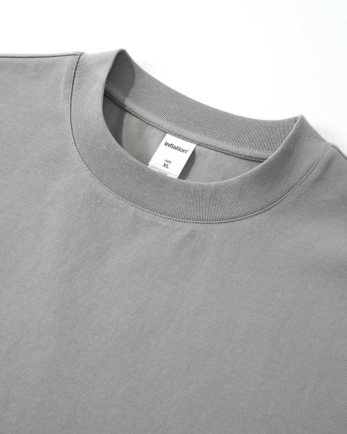 Embroidered Frayed Hem Oversized T-Shirt | Inflation Streetwear