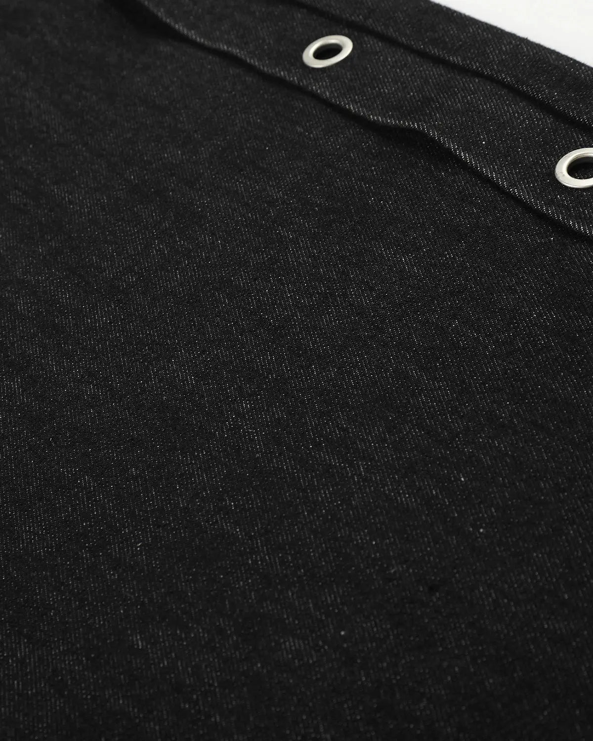 Side Eyelet Buttons Barrel Jeans | Inflation Streetwear