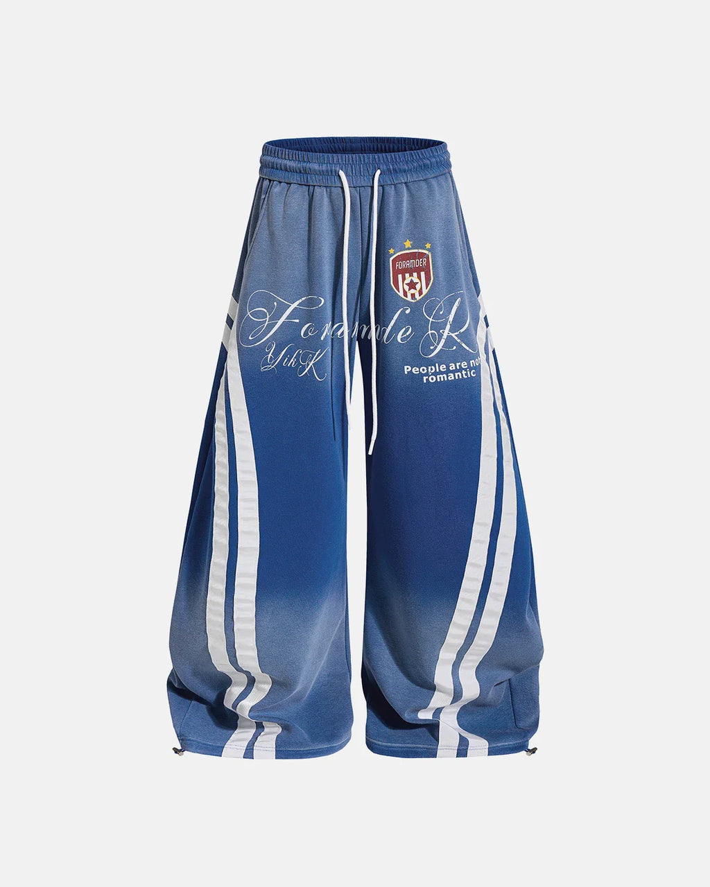 Washed Stripe Barrel Sweatpants | Inflation Streetwear