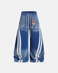 Washed Stripe Barrel Sweatpants | Inflation Streetwear