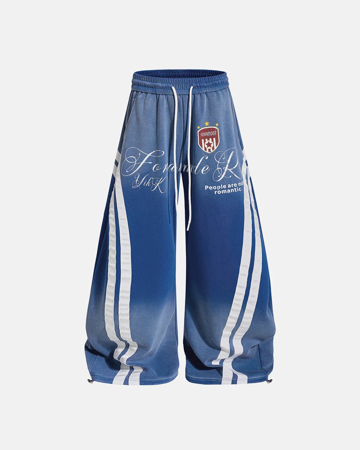 Washed Stripe Barrel Sweatpants | Inflation Streetwear