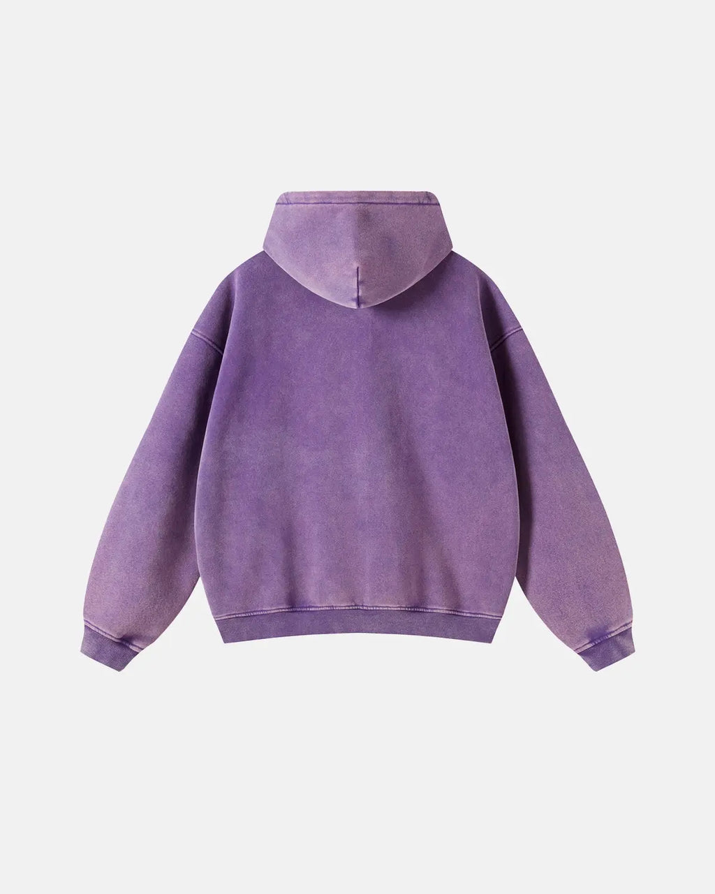 INFLATION Vintage Washed Zip Up Hoodie