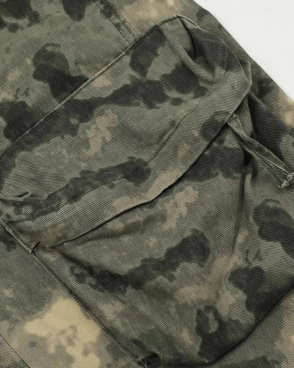 Camo Multi-Pocket Baggy Cargo Pants | Inflation Streetwear