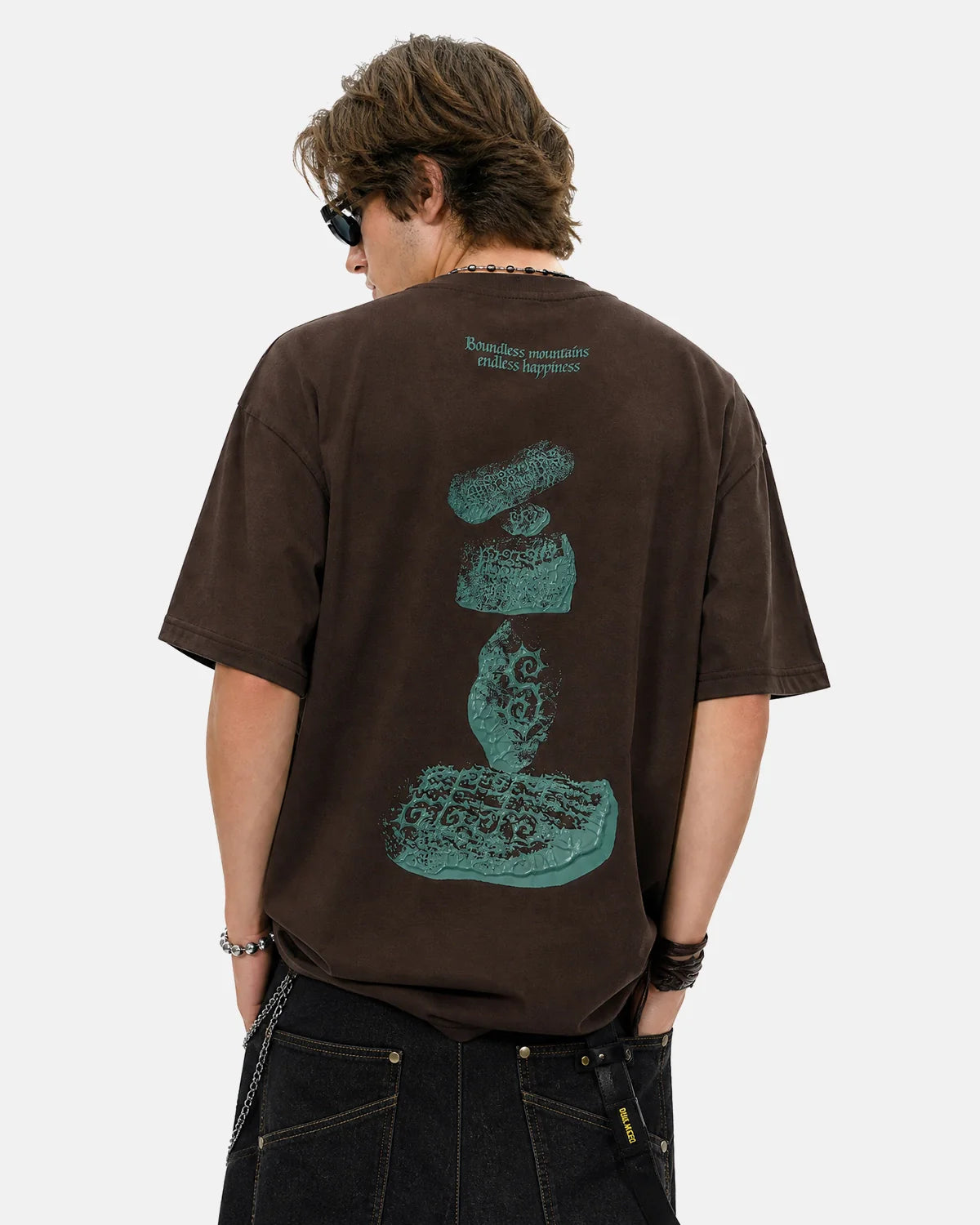 3D Graphic Printing Cotton Tshirt | Inflation Streetwear