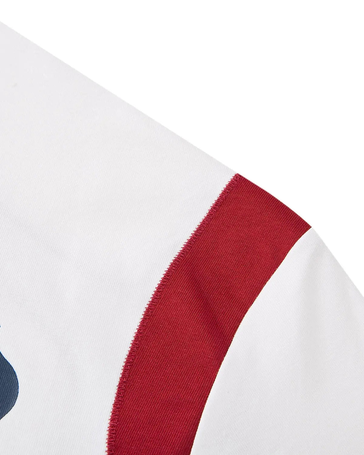 Retro Color Block Embroidered Jersey T-Shirt | Inflation Streetwear