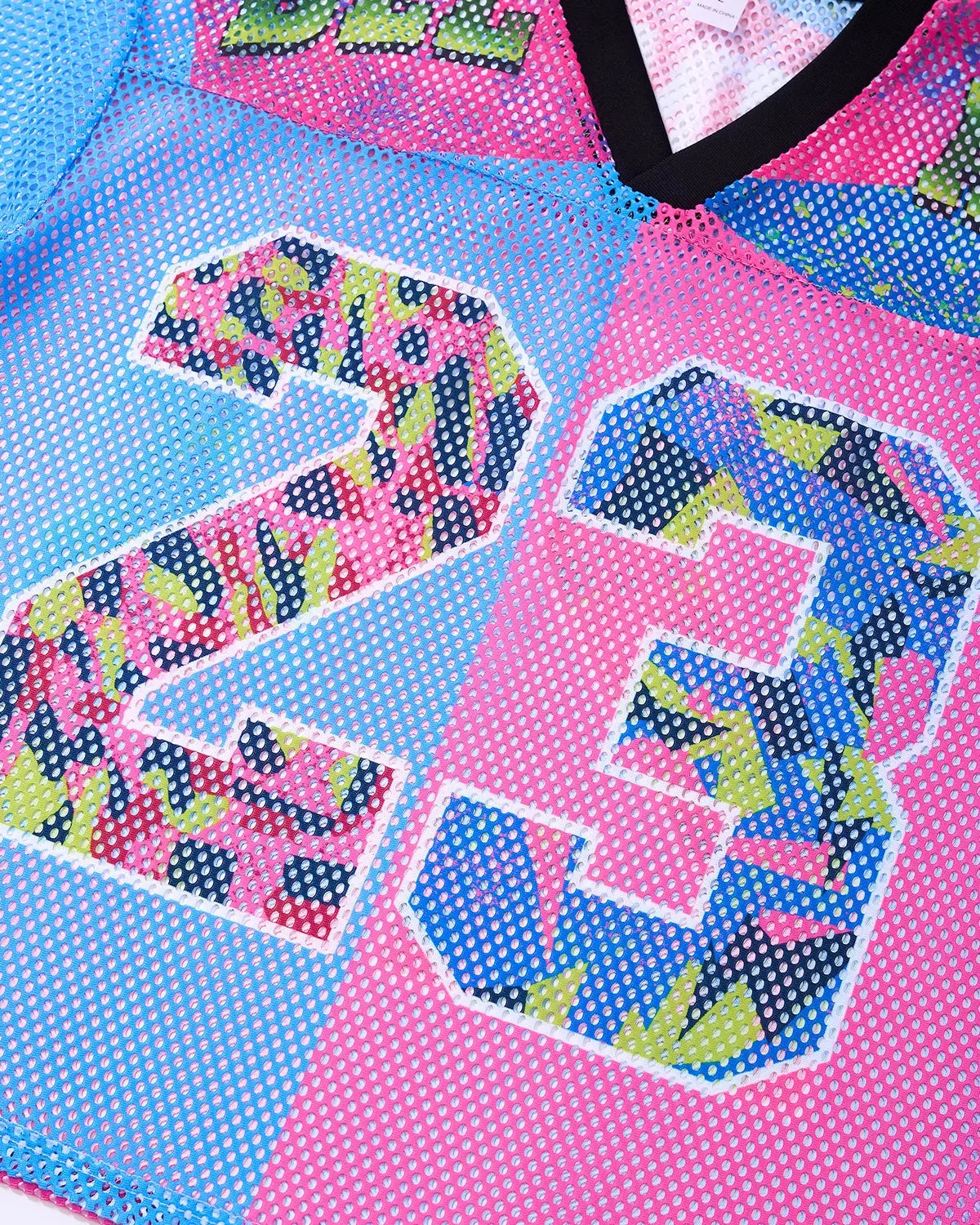 Camo Graphic Mesh Jersey Tee | Inflation Streetwear