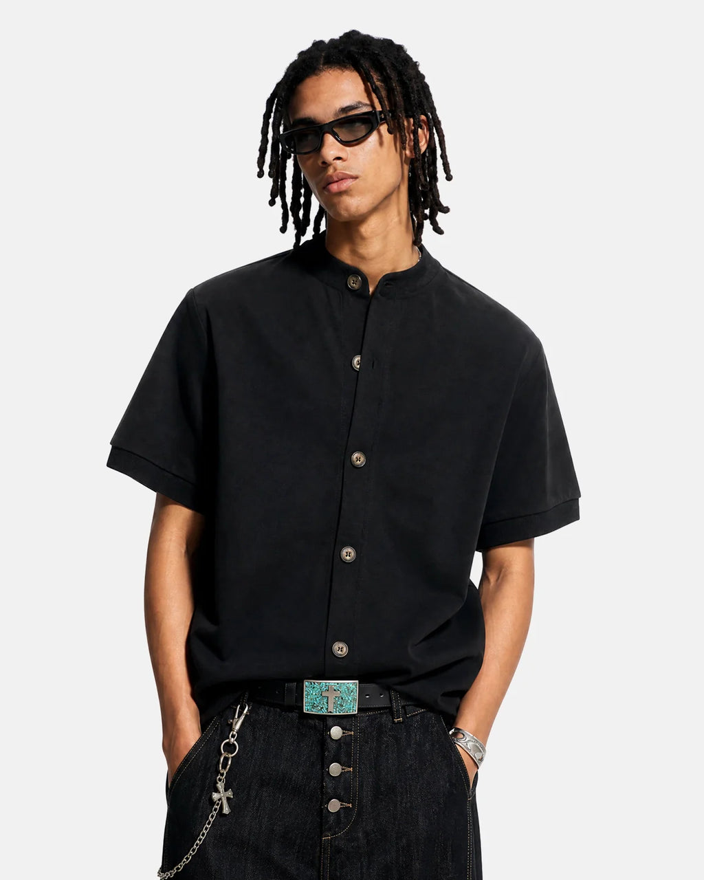 Old Money Short Sleeve Button Cardigan | Inflation Streetwear