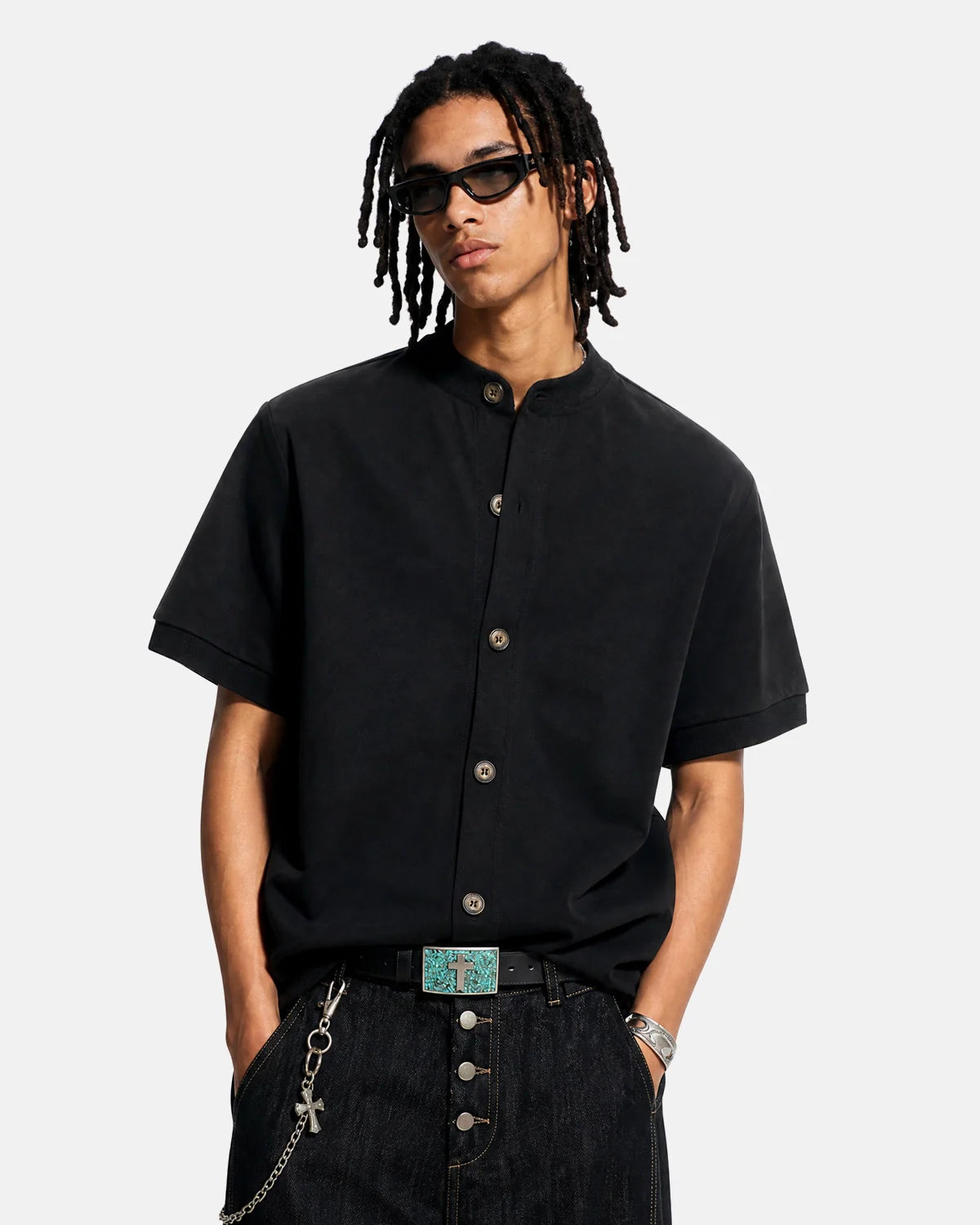 Old Money Short Sleeve Button Cardigan | Inflation Streetwear