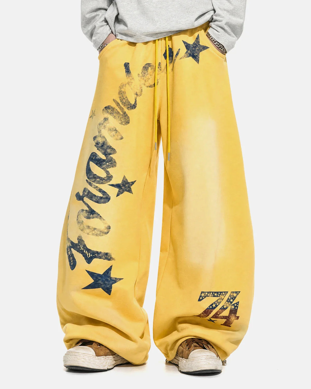 Star Graphic Barrel Sweatpants | Inflation Streetwear