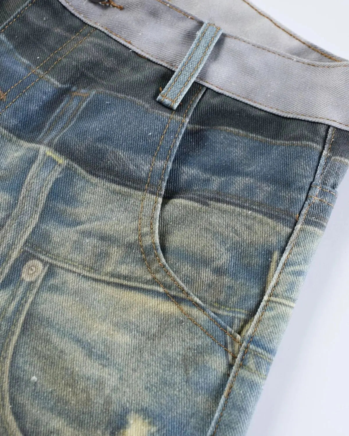 3D Print Multi-Waist Barrel Jeans | Inflation Streetwear