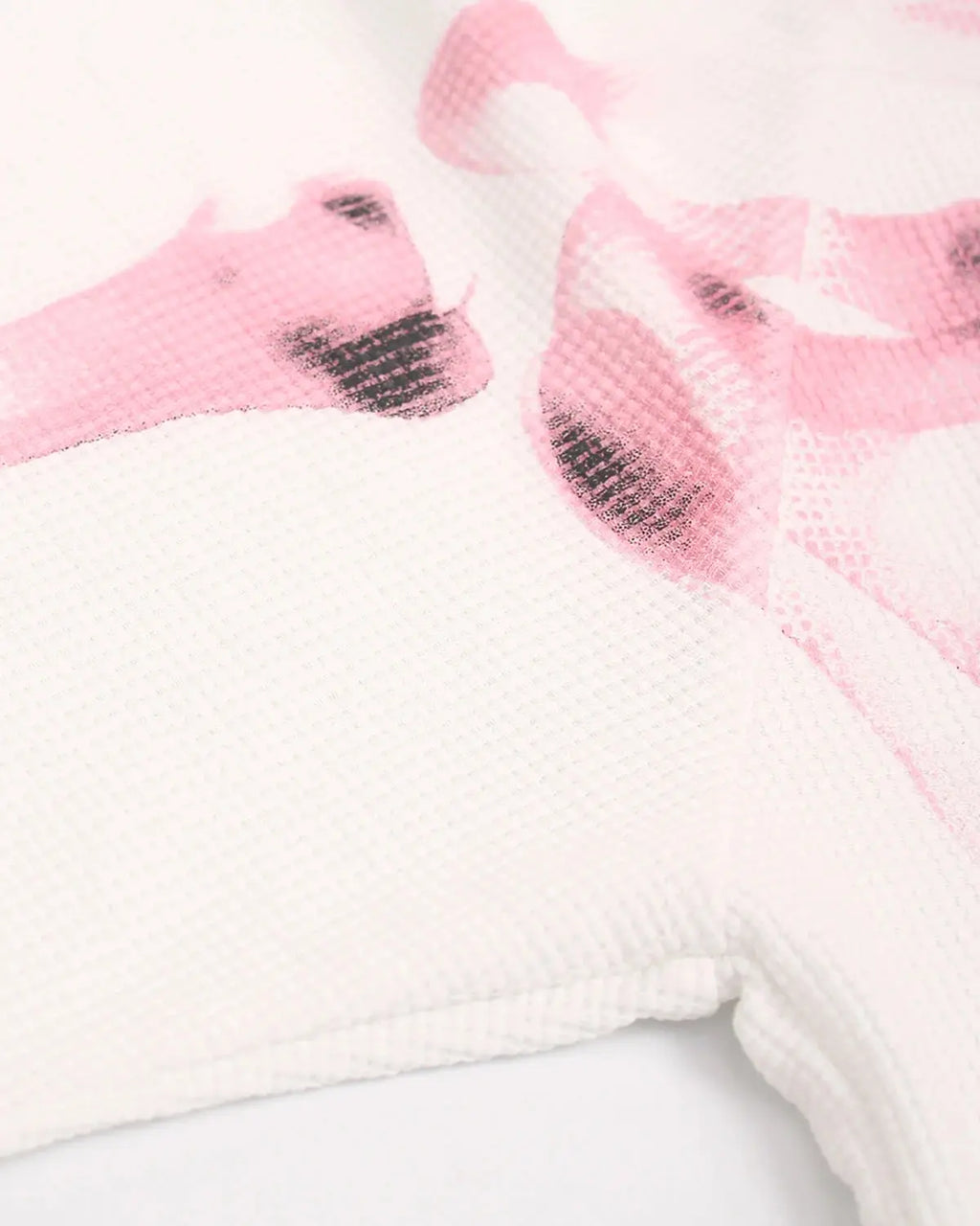 Pink X-Ray Skeleton Boxy T-Shirt | Inflation Streetwear